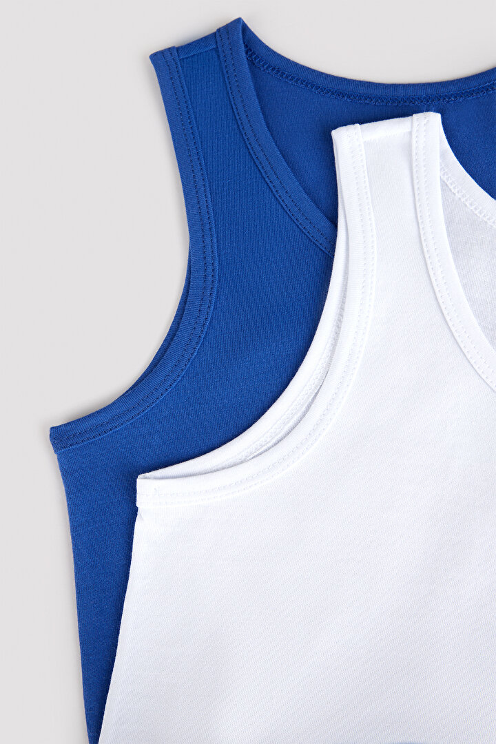 Erkek Çocuk Monster Class Pamuklu 2'li Atlet - 4