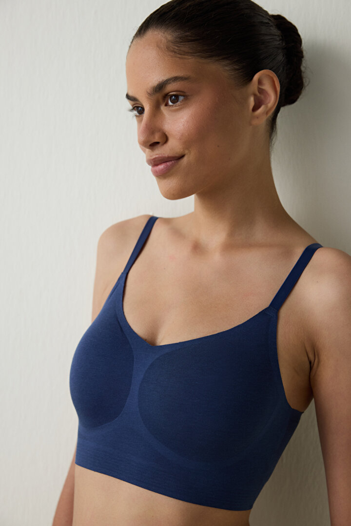 24 Hours Navy Bralette - 2