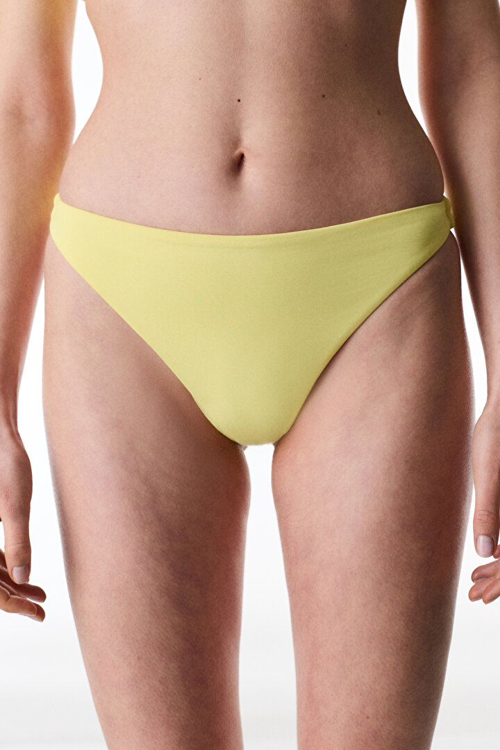 Sarı Minimal Slip  Bikini Altı - 1