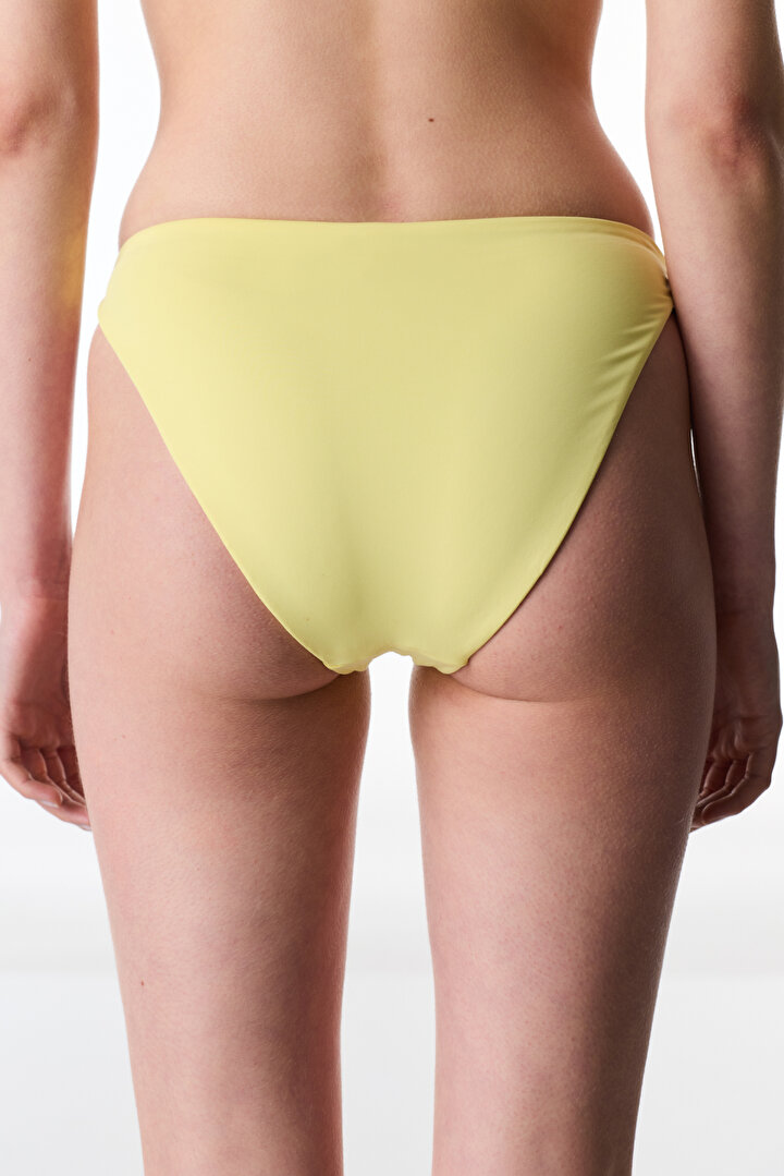 Sarı Minimal Slip  Bikini Altı - 2