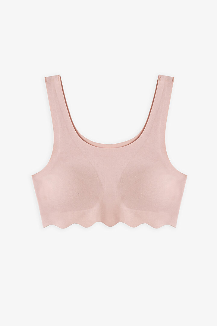 Light Pink Girls Cotton Bonding Bra - 1