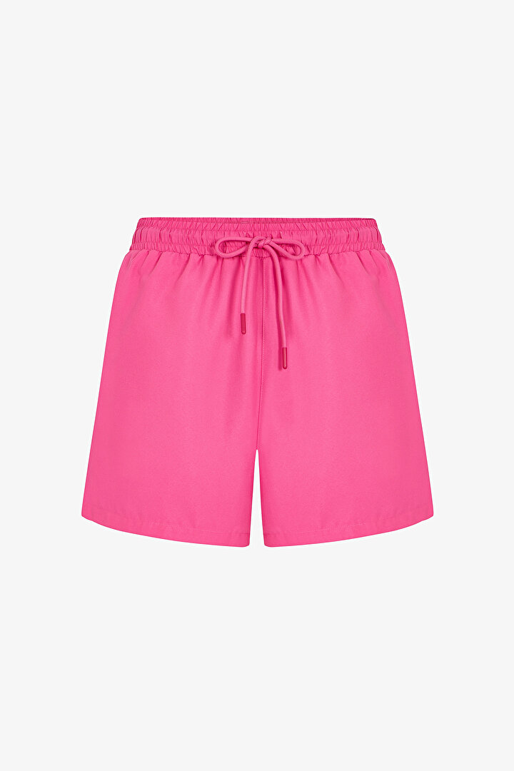 Man Pink Basic Shorts - 1
