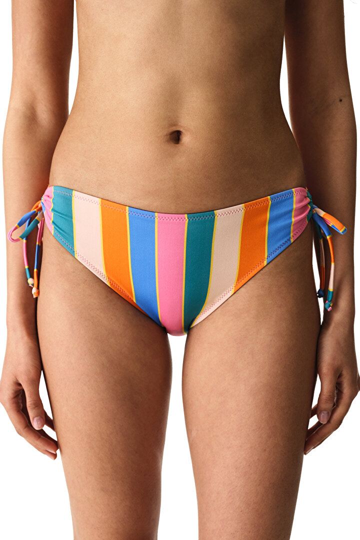 Renkli Katelyn Ring Bikini Altı - 1