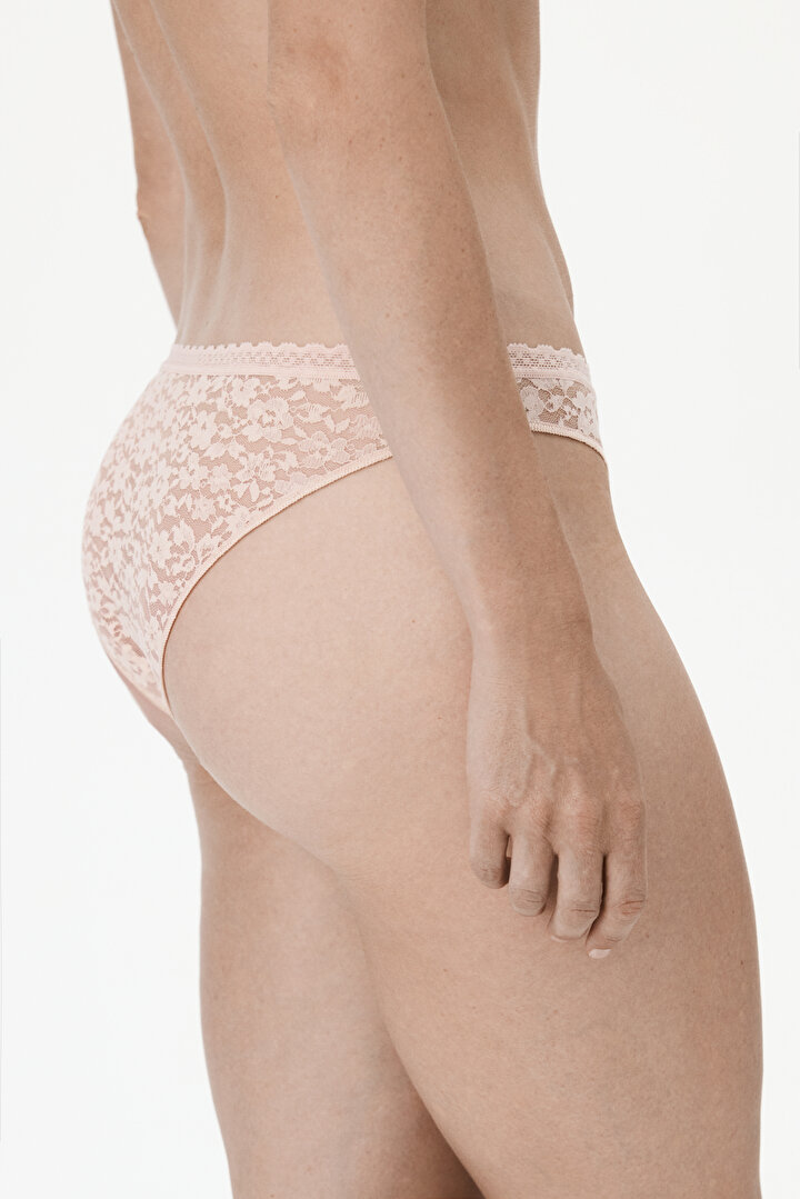 Easy Lace V-Shape Brazilian Briefs - 2