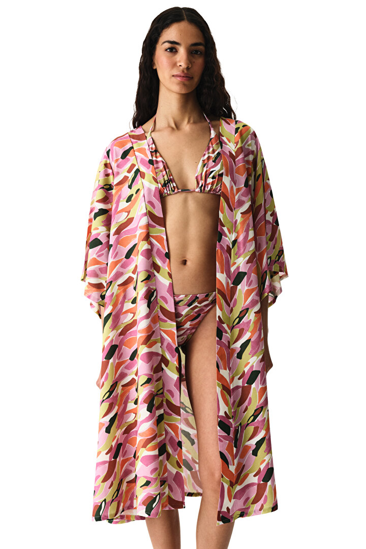 Renkli Luz Kimono - 1