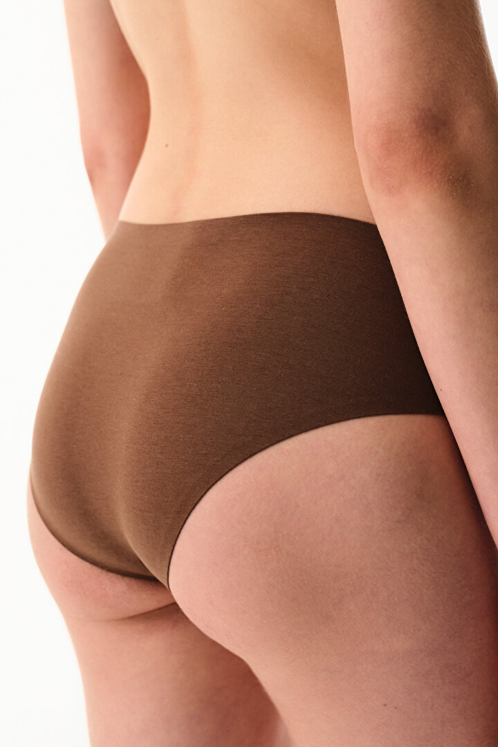 Kahverengi 24 Hours Hipster Külot - 2