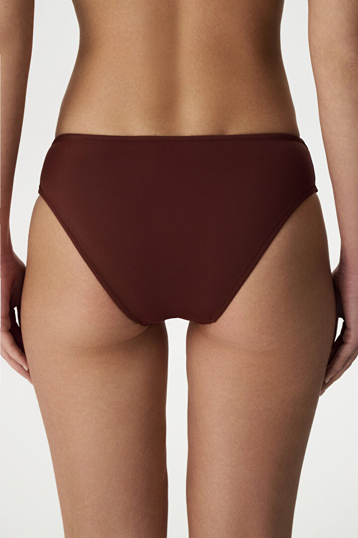 Brown Gracie Slip Bikini Bottom - 2