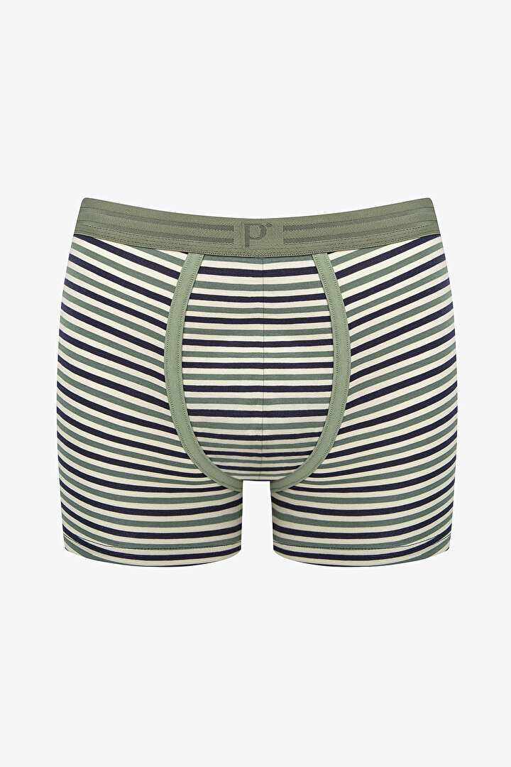 Stripe 2li Çok Renkli Boxer - 2