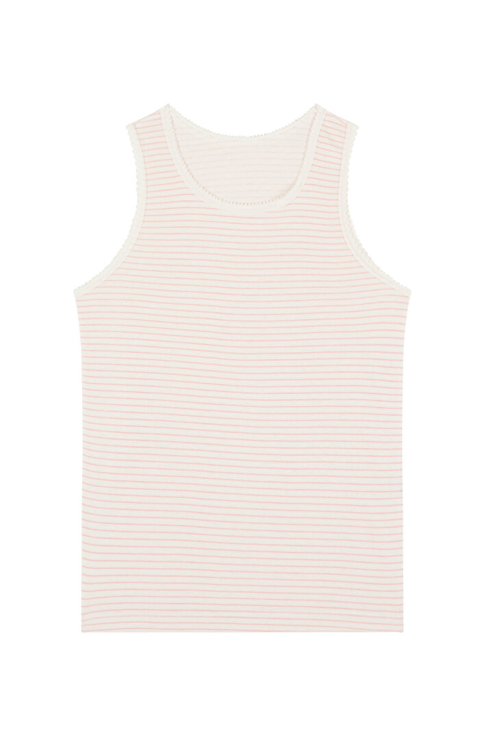 Girls Stripe Termal 2In1 Cami - 3