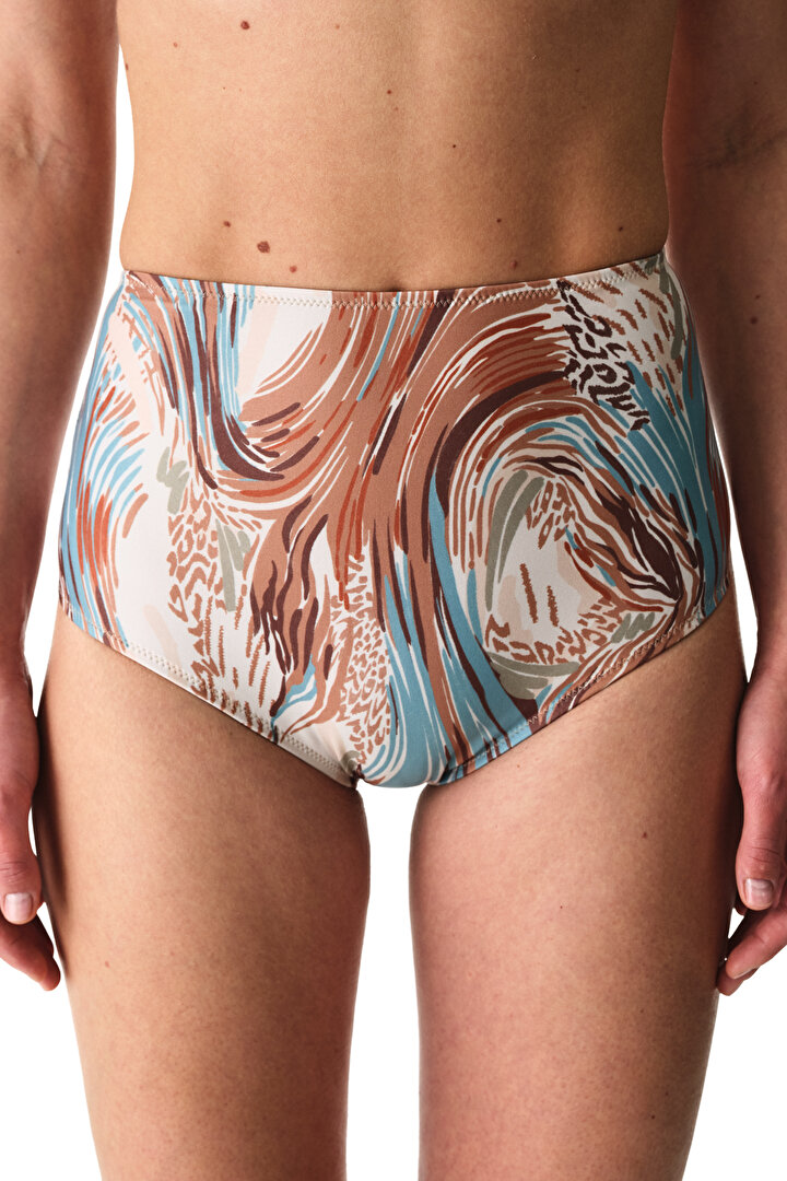 Renkli Janet High Bikini Bottom - 1