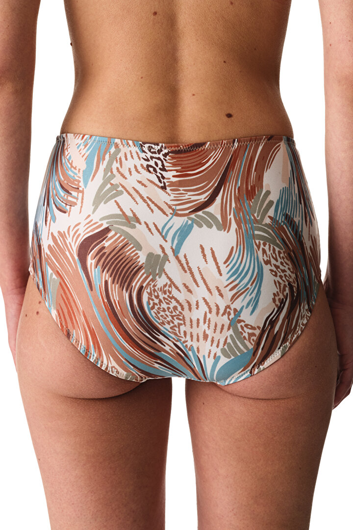 Renkli Janet High Bikini Bottom - 2