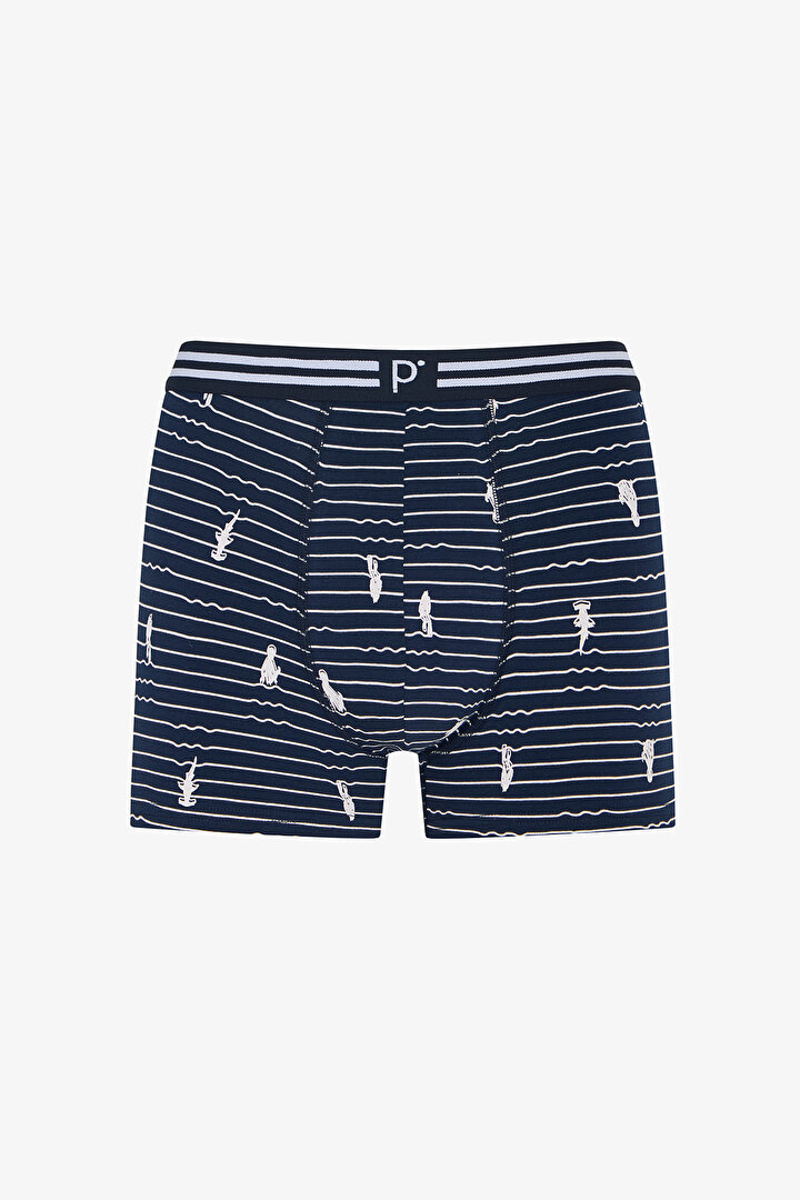 Erkek Renkli Wild Sea Çoklu Boxer - 2