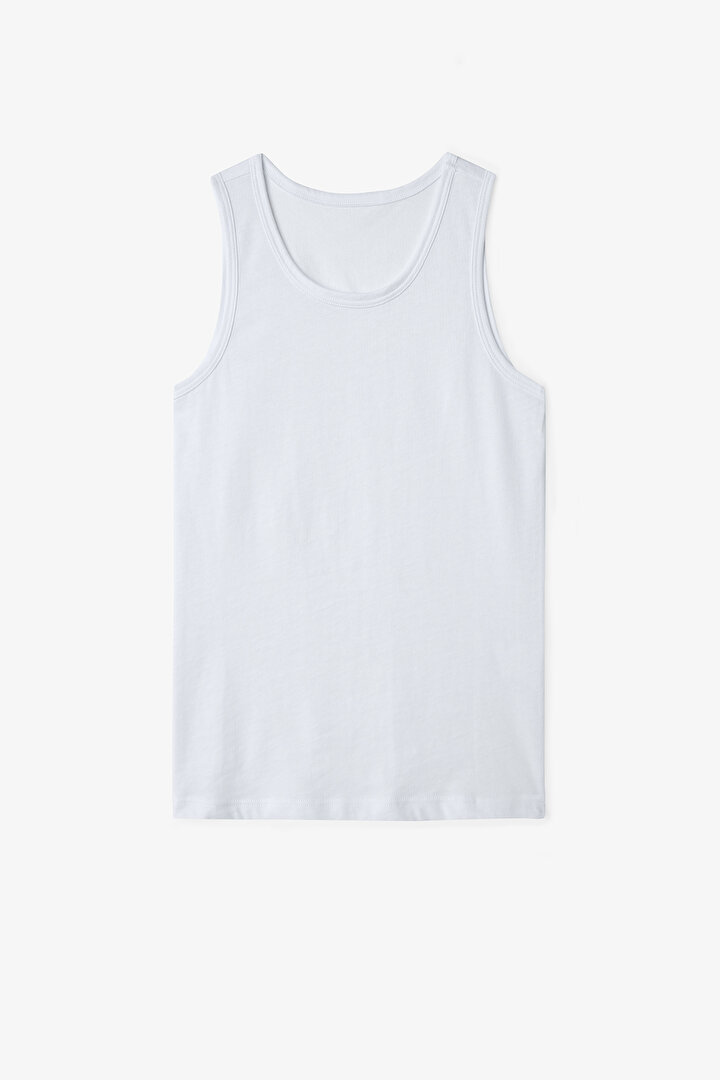 Optik Beyaz Erkek Çocuk Cosmic 2'li Atlet - 2