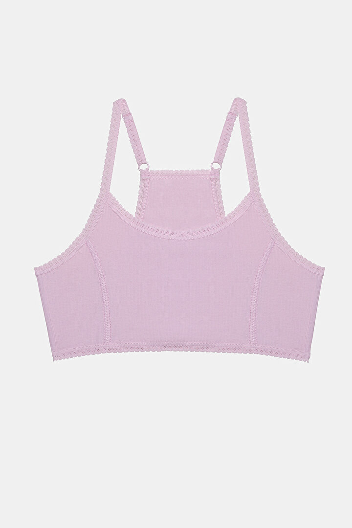 Girls Comfeel 2in1 Multi Colour Crop Top - 2