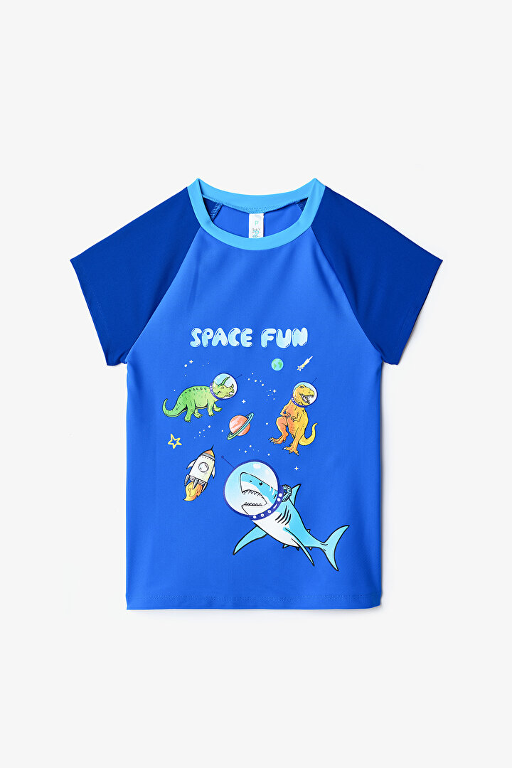 Saks Erkek Çocuk Space Fun UV Tişört - 1