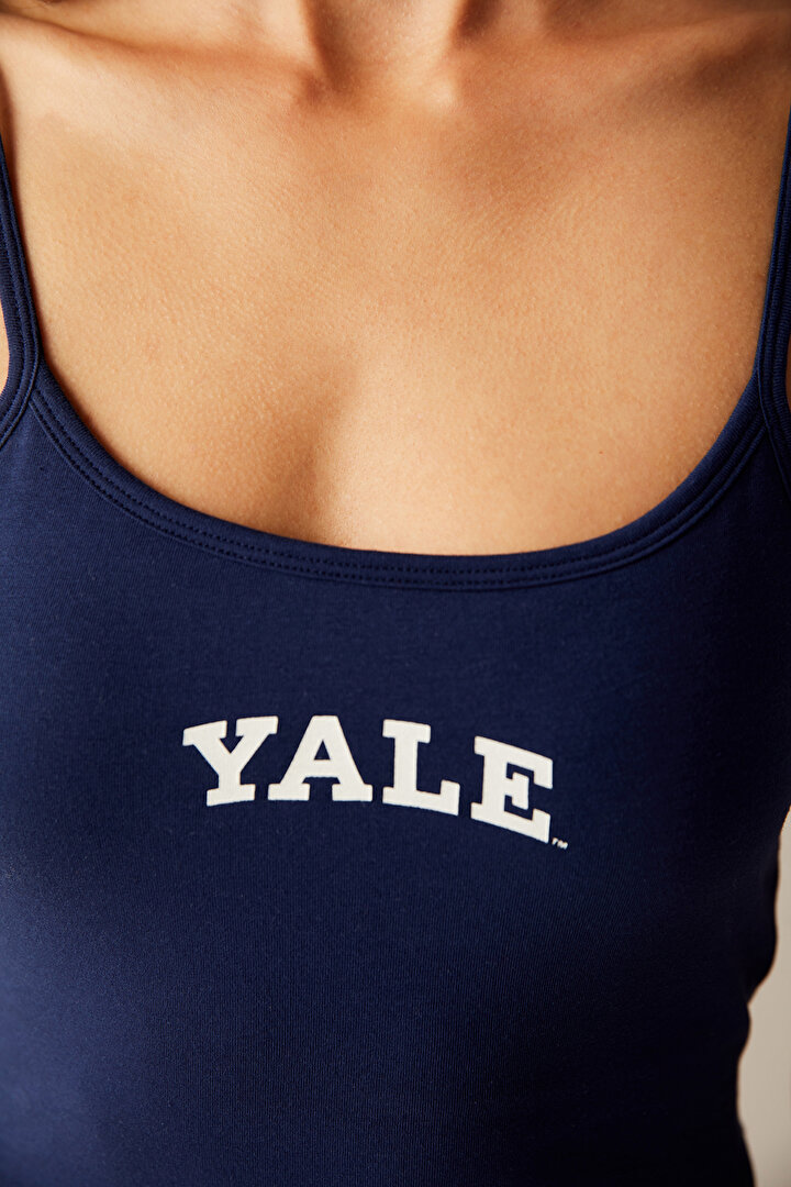 Yale Removable Padded Crop Athlete - Unique Collection - 2