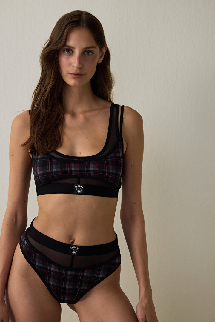 Siyah Sütyen Top - 2