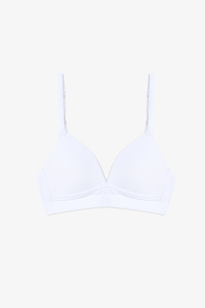 My First Bra Beyaz Basic Cup Sütyen - 1
