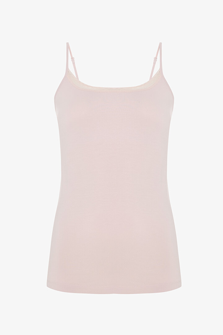 Gül Kurusu Ayarlanabilir Askılı Modal Atlet - 1