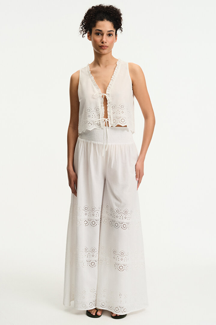 Beyaz Elliot Üst - 1