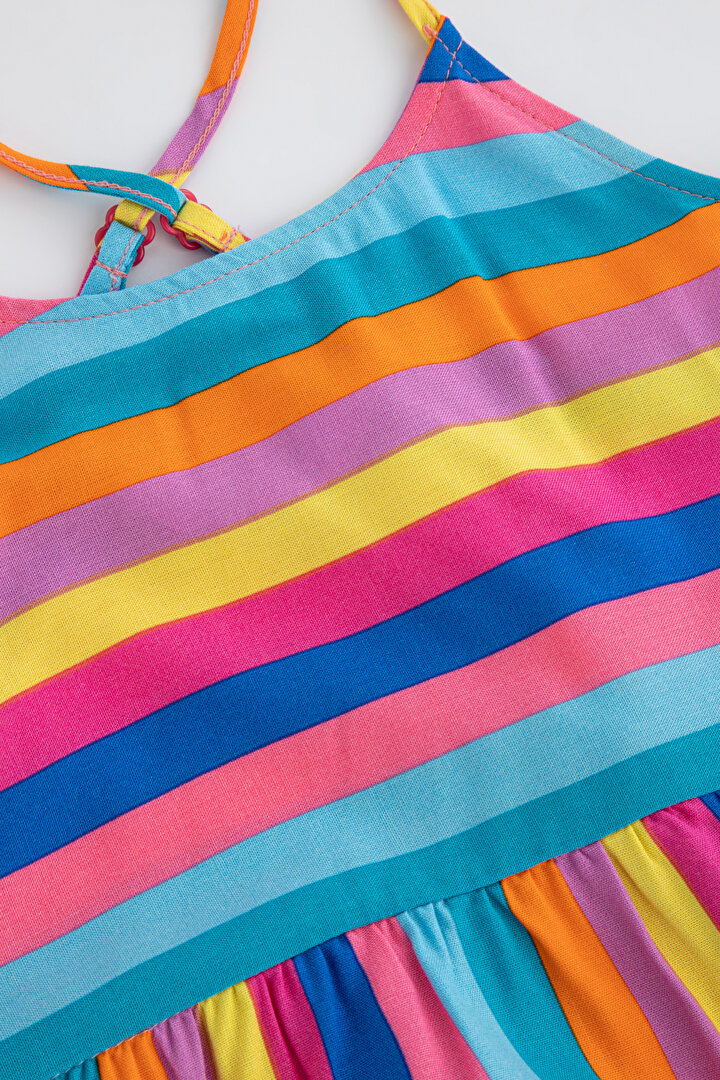 Kız Çocuk Color Summer Elbise - 2