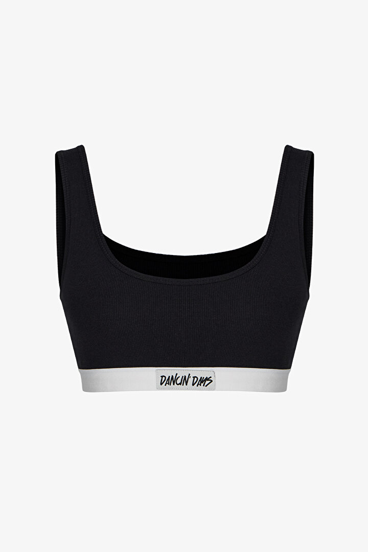 Ribbed Bra Bikini Üstü - 1