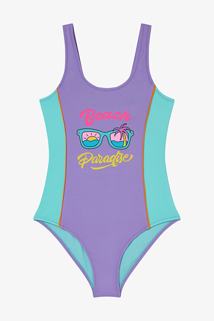 Lila Genç Kız Paradise Sport Mayo - 1