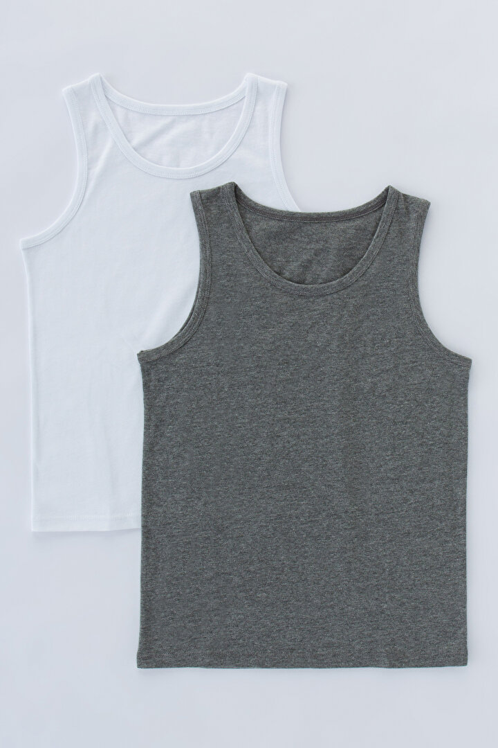 Boys Melange 2in1 Tank - 1