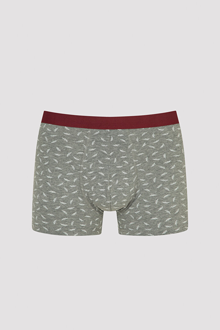Burgundy Same Tape 3lü Mid Boxer - 2