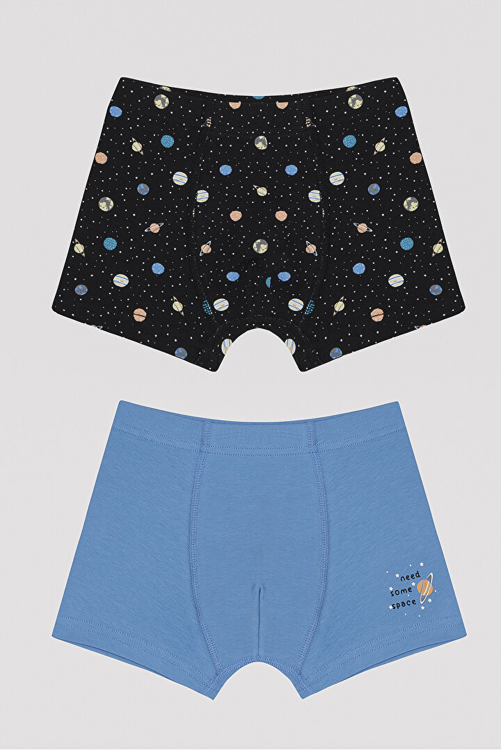 Boys Space 2 Pack Boxer - 1