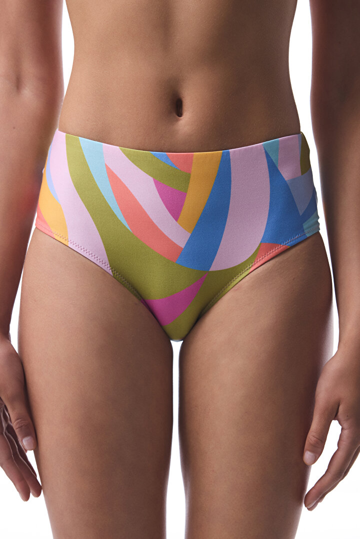 Renkli Beja Bikini Altı - 1