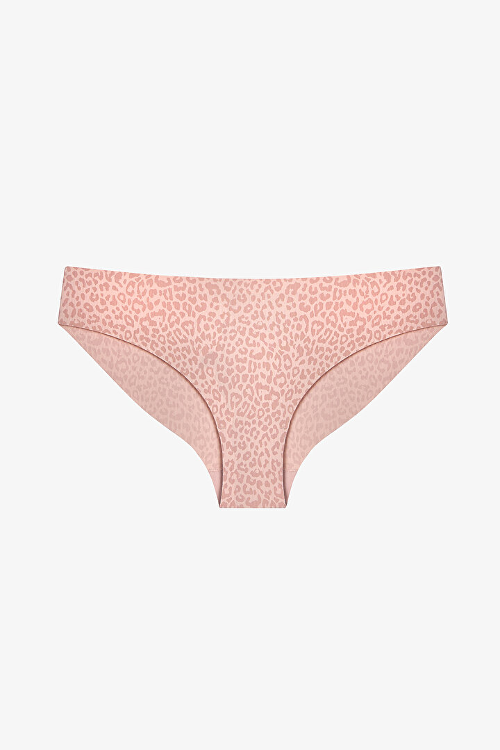 Pembe Leoparlı Slip Külot - 1