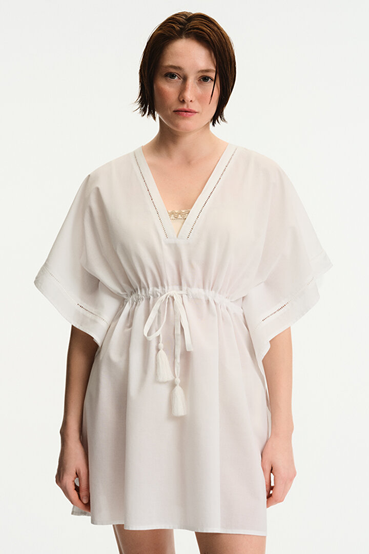 Beyaz Vera Kaftan - 1