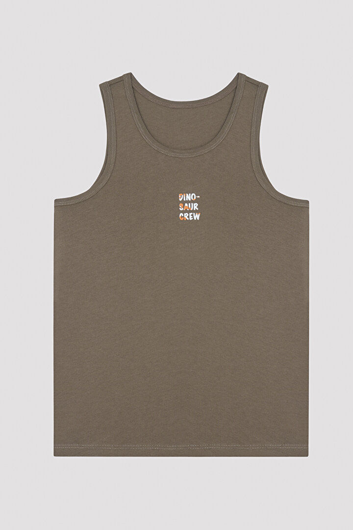 Boys Dinosour Crew 2in1 Vest - 3