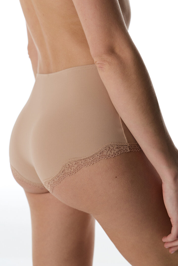 Bej Trim Boyshort Boxer - 2