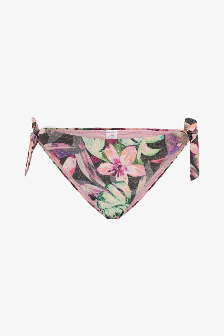 Briella Çiçekli Düşük Bel Brazilian Bikini Altı - 4