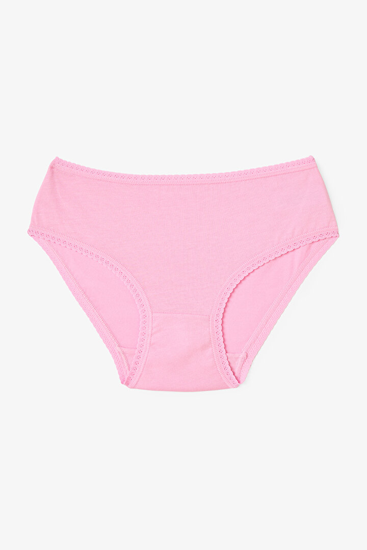 Karışık Renkli Kız Çocuk Pretty Fairy Peri Baskılı 5'li Külot - 2