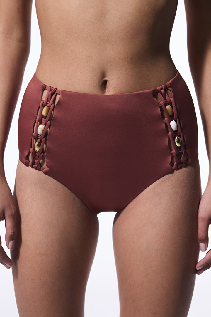 Astrid High Açık Kahverengi Bikini Altı - 1