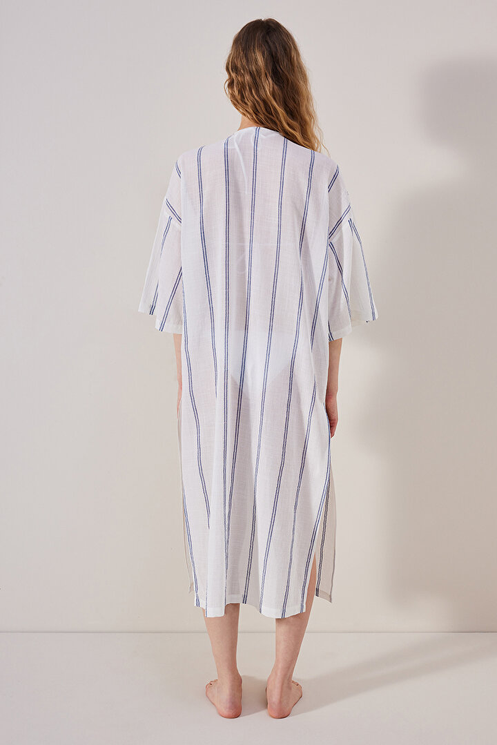 Marissa Stripe Caftan - 2