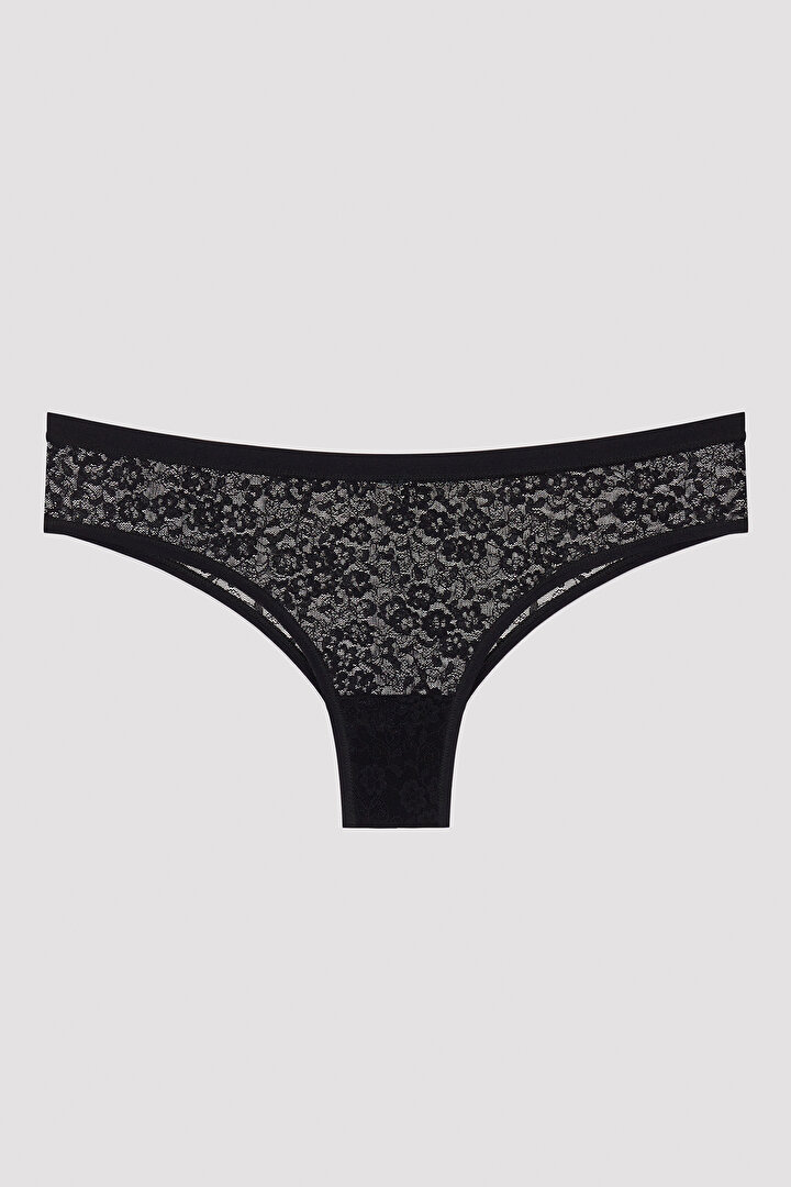 Dantelli Dream Siyah Brazilian Külot - 1