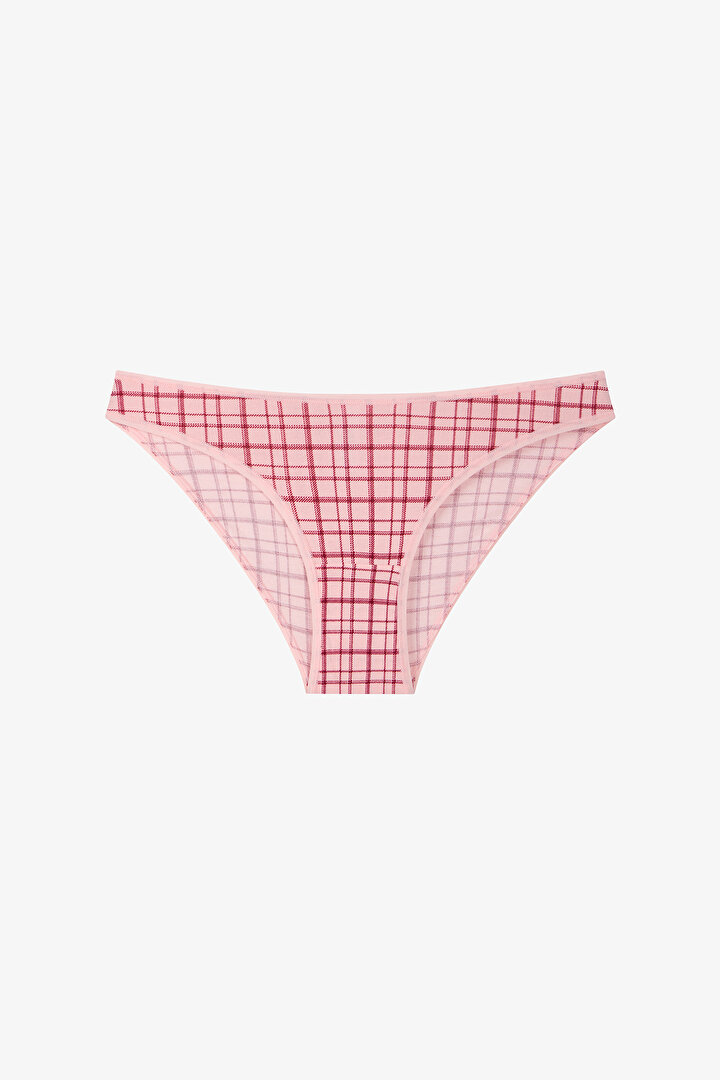 Daisy Check Ekoseli 5'li Slip Külot - 2