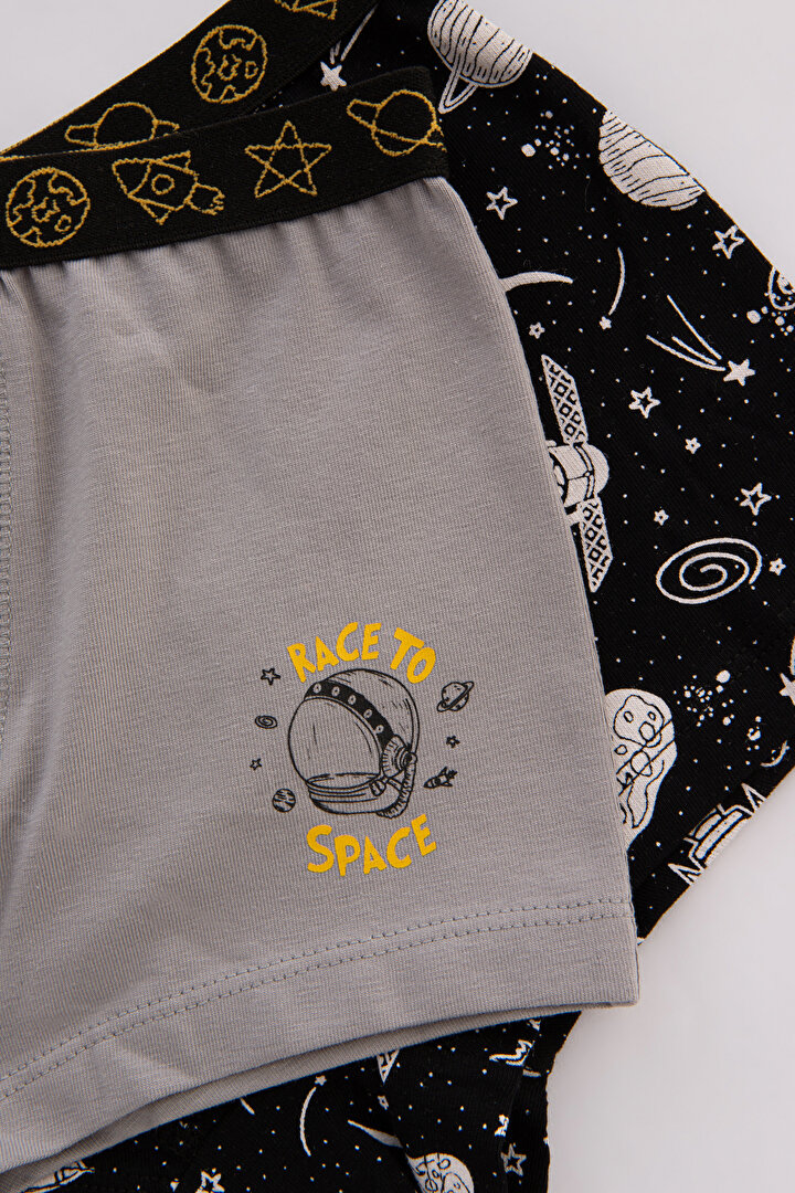 Erkek Çocuk Race To Space 2li Boxer - 4