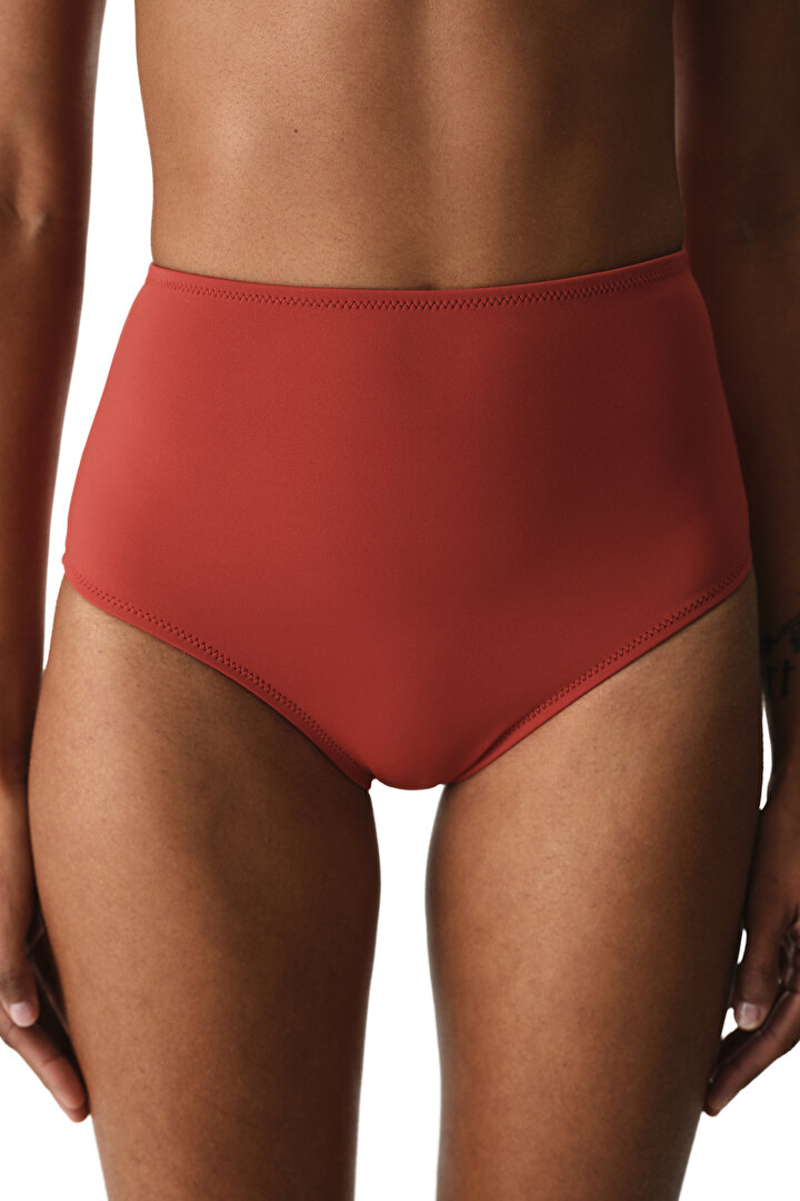 Cinnamon High Bikini Bottom - 1