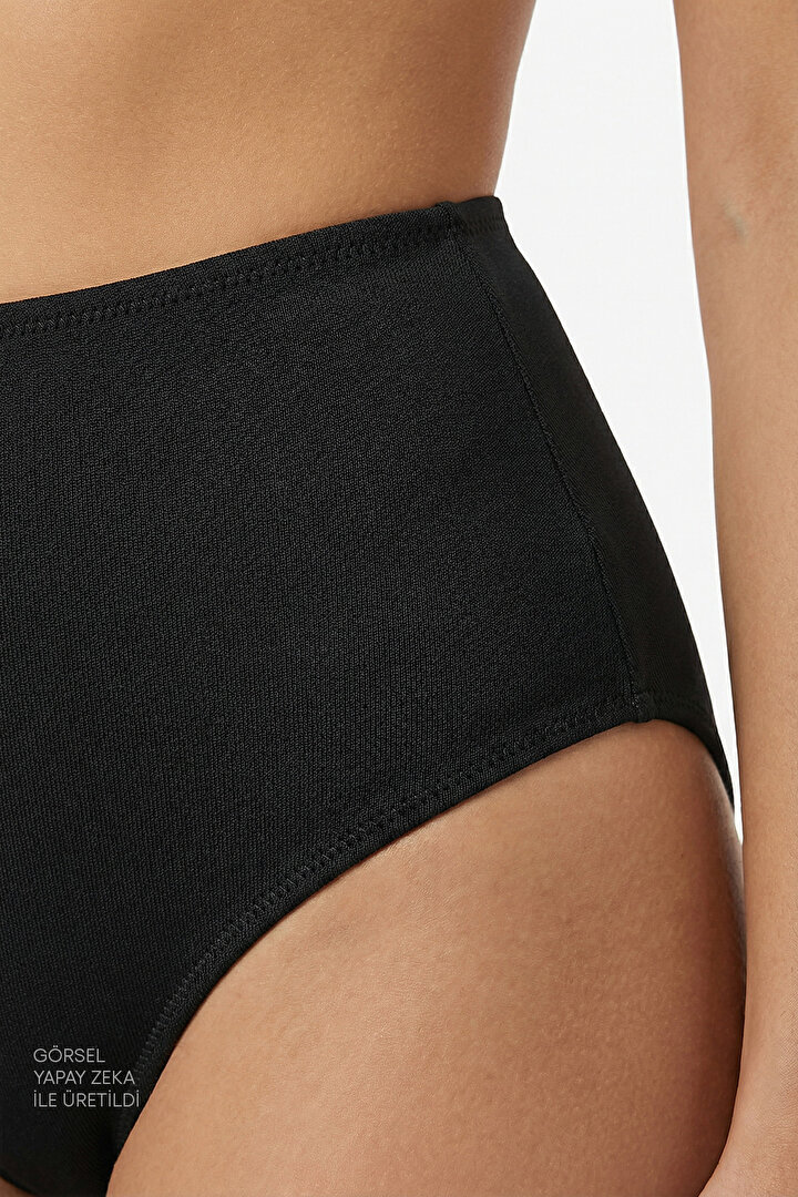 Siyah High Bikini Altı - 2