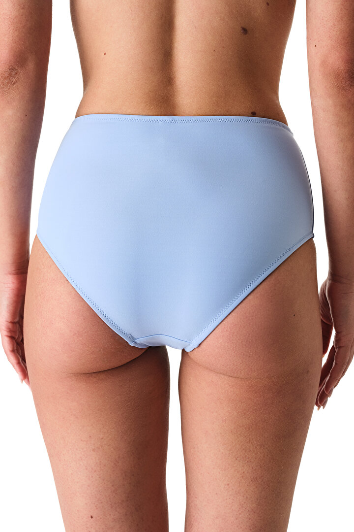 Light Blue High Bikini Bottom - 2