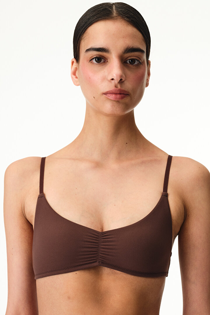 Kahverengi Mini Micro Sütyen - 2