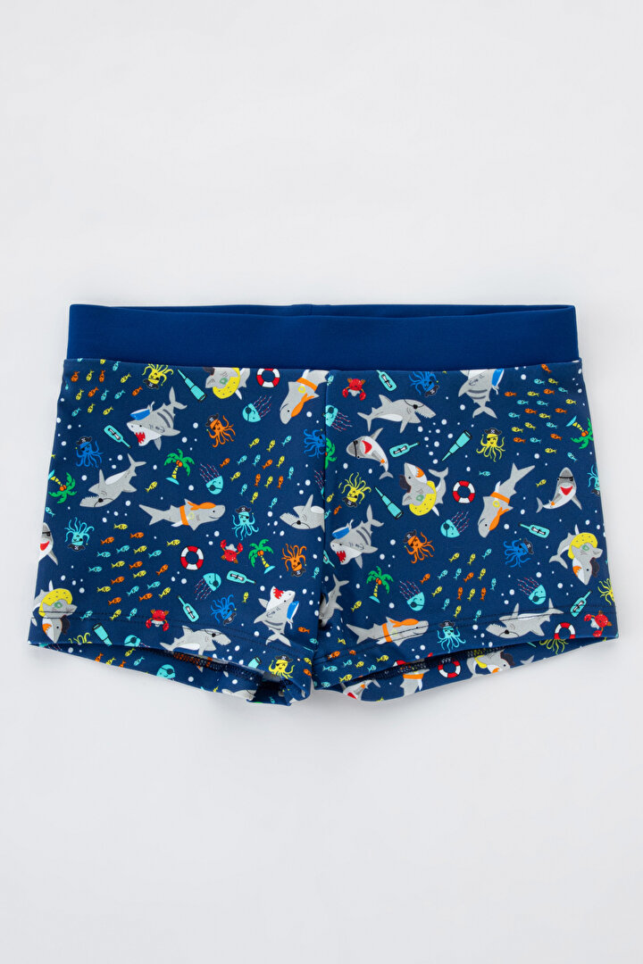 Erkek Çocuk Pirate Shark Plaj Kıyafeti - 1
