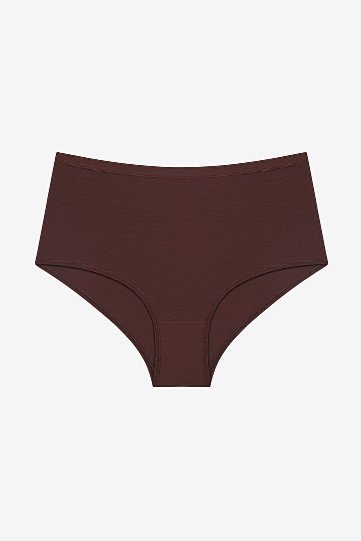 Earth Tones 3lü Highwaist Çok Renkli Slip Külot - 2