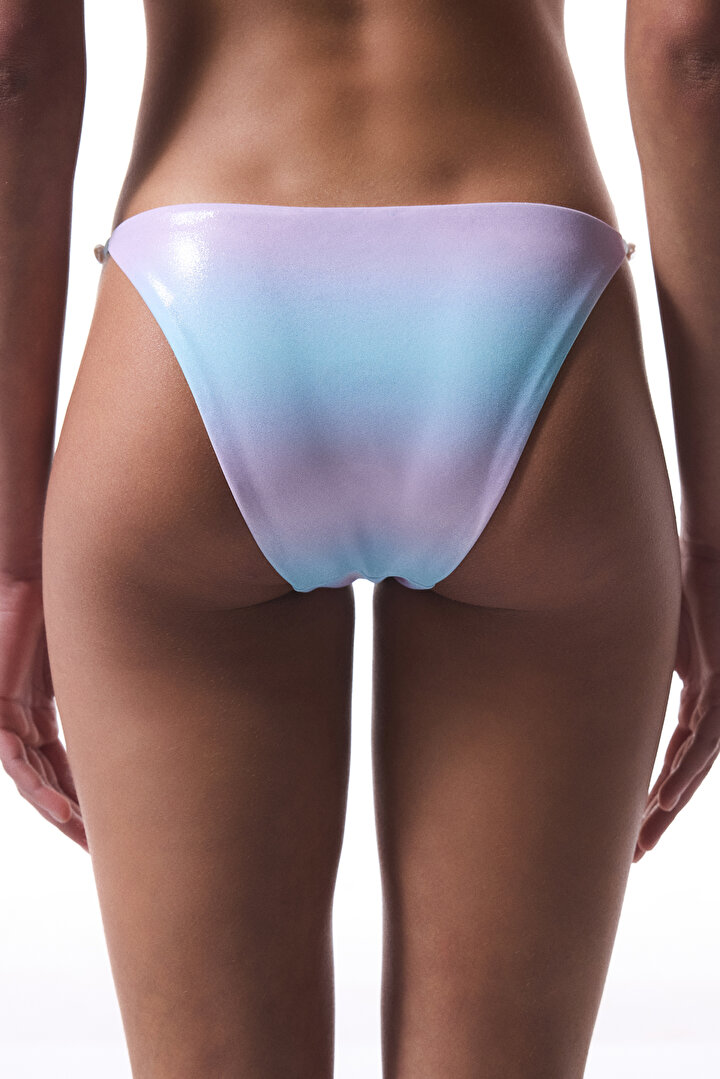 Multi Color Jamie Side Bikini Bottom  - 2