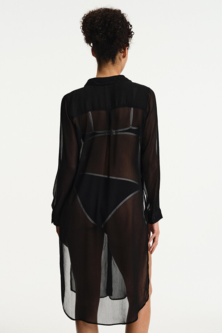 Siyah Abbie Gömlek - 2